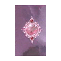 Gemstone Crystal Bling Diamond Rhinestone Jewellery stickers for mobile phone cases covers - Pink