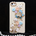 Bling Crystal Butterfly DIY Cell Phone Case shell Cover Deco Den Kit